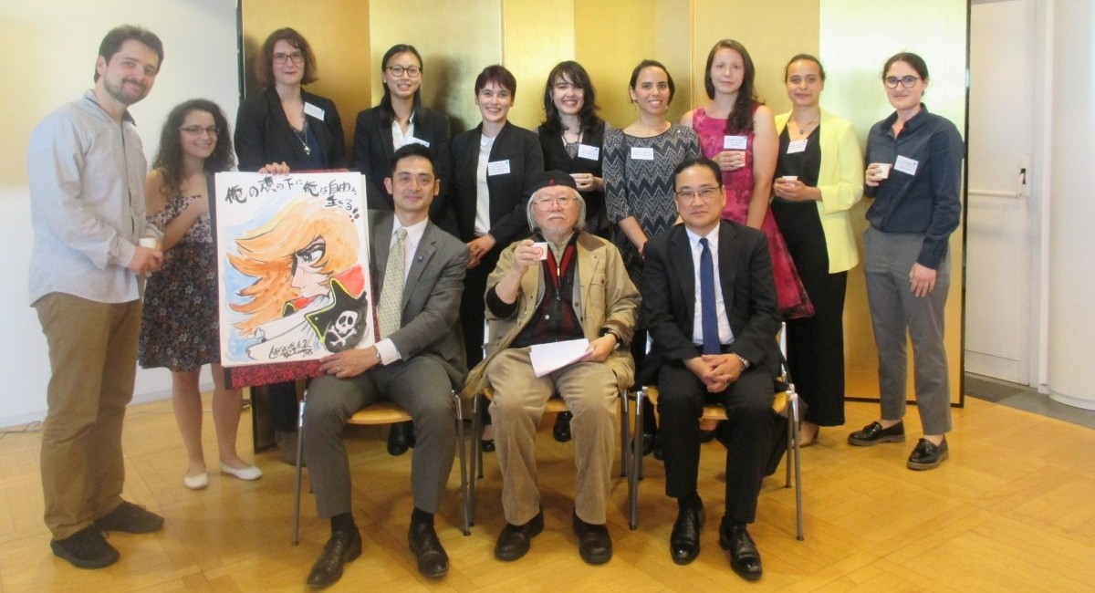 JETAA France 2018, conférence de Leiji Matsumoto, auteur du manga Albator