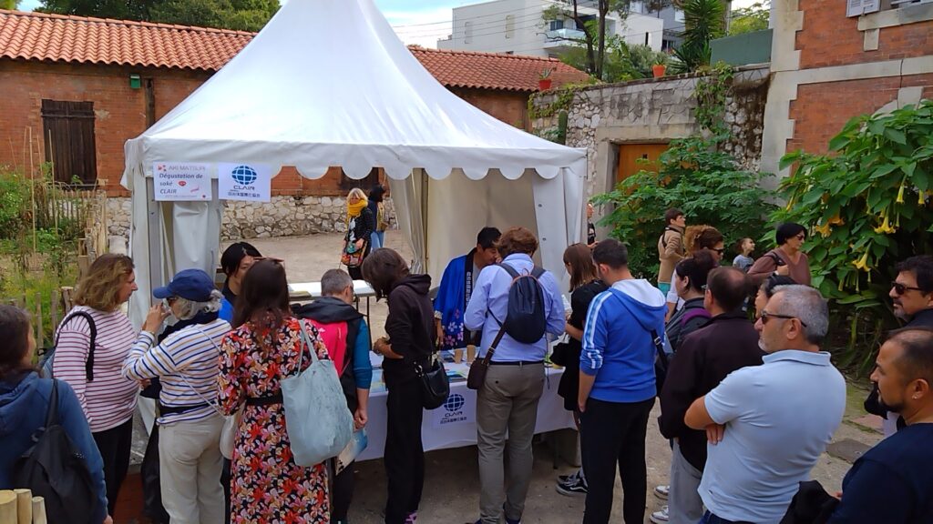 賑わうクレアブースの様子