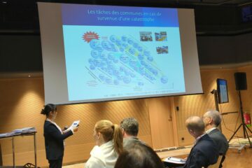 分科会でのクレアパリの発表